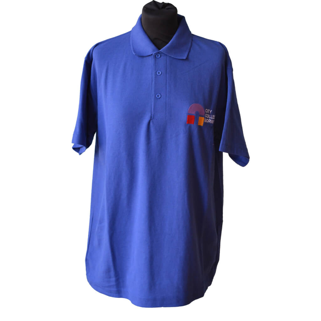 Royal blue uniform outlet polo