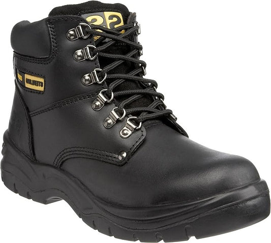 Black 6 Eye Hiker Safety Boot