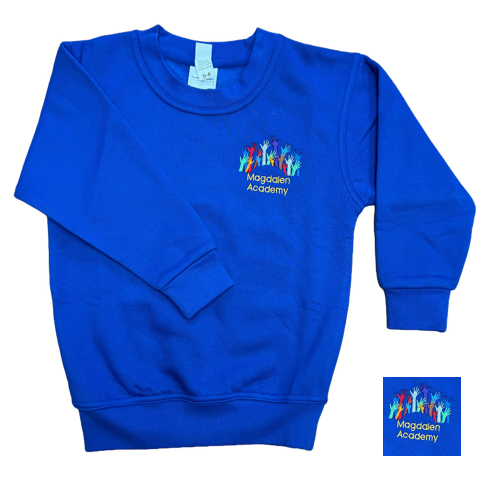 Royal Sweatshirt with Magdalen Embroidered Logo