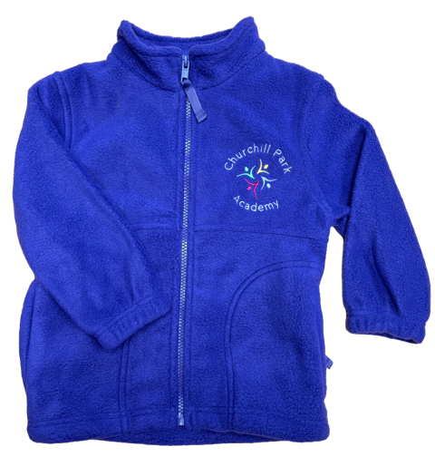 Purple Microfleece with Churchill Park Embroidered Logo