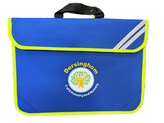 Royal Book Bag with Dersingham Printed Logo