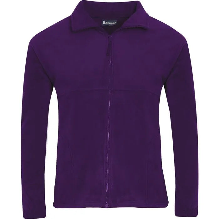 Purple Microfleece with Churchill Park Embroidered Logo