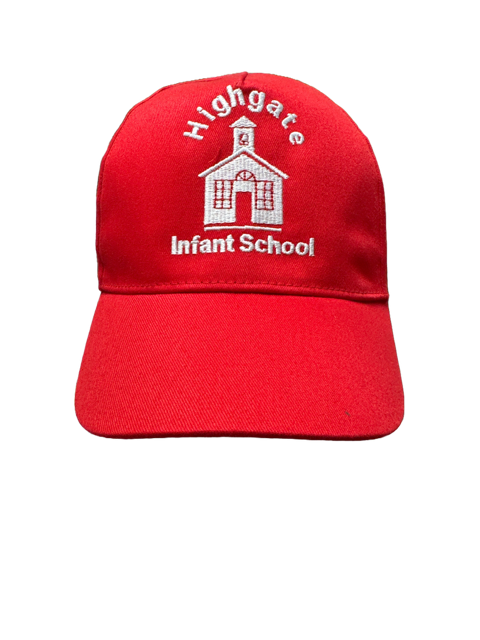 Red Legionnaire Hat with Highgate Embroidered Logo