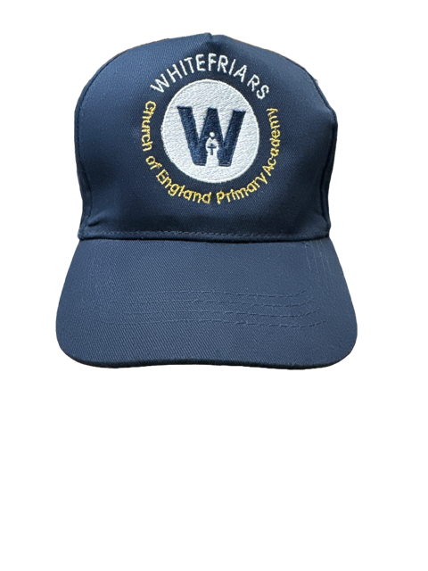 Navy Legionnaire Hat with Whitefriars Embroidered Logo