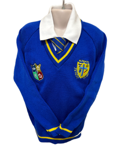 Royal Knitted Jumper with Howard Junior Embroidery