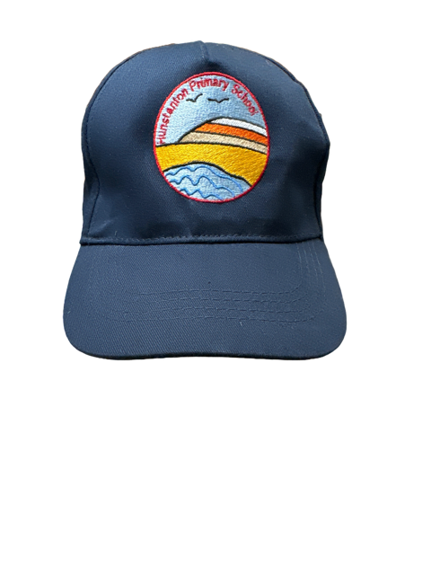 Navy Legionnaire Hat with Hunstanton Embroidered Logo