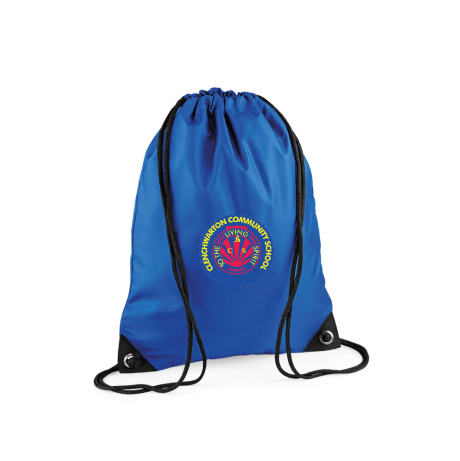 Royal PE Bag with Clenchwarton Printed Logo