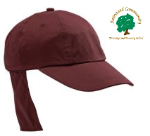 Maroon  Legionnaire Hat with Fairstead Embroidered Logo