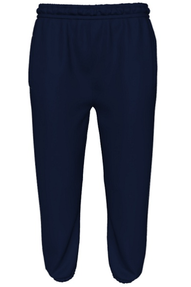 Navy Plain PE Jogging Bottoms (Ashwicken)