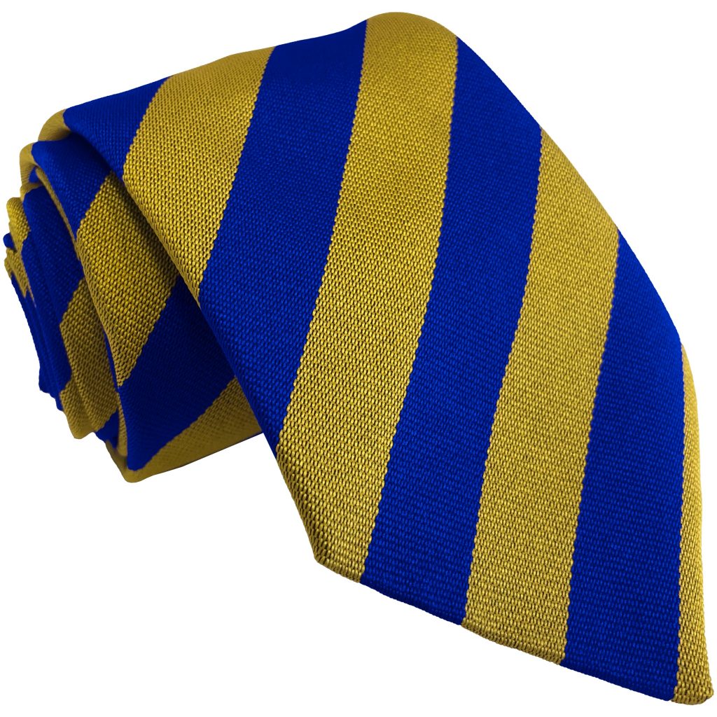 Eastgate Academy Royal/Gold Clip On Tie