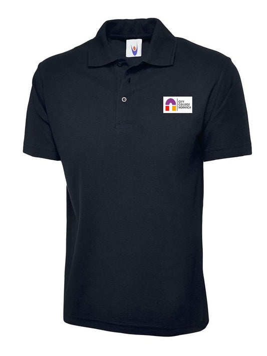 Navy Polo in with CCN Embroidered Logo