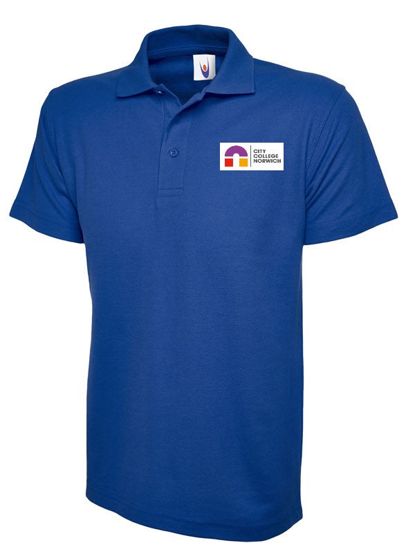 Royal Polo with CCN Embroidered Logo