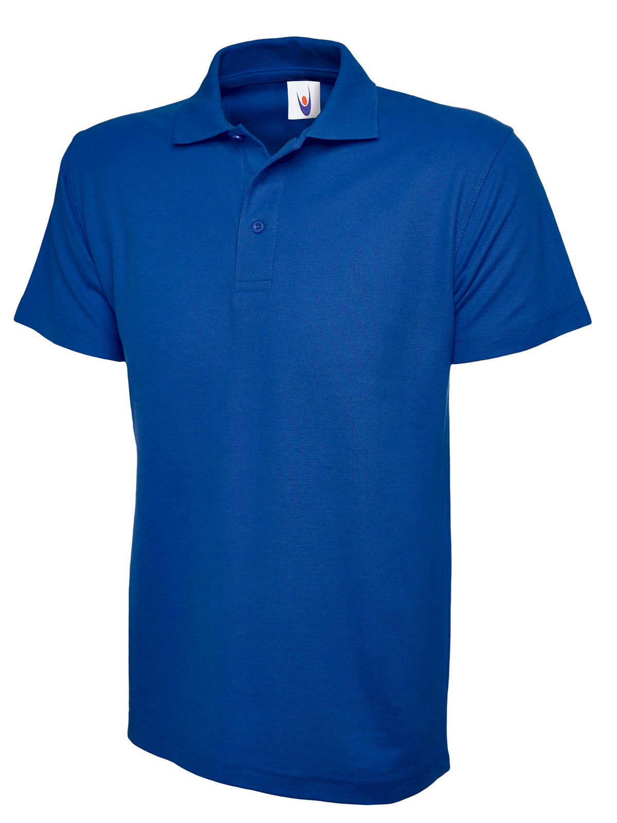 Royal PE Polo Shirt with North Wootton Embroidered Logo