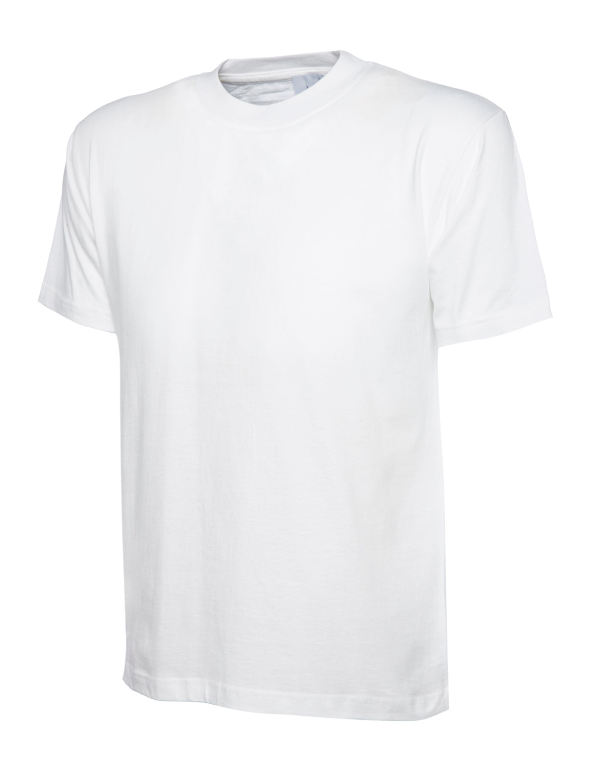 White PE T-Shirt with Wimbotsham & Stow Embroidered Logo