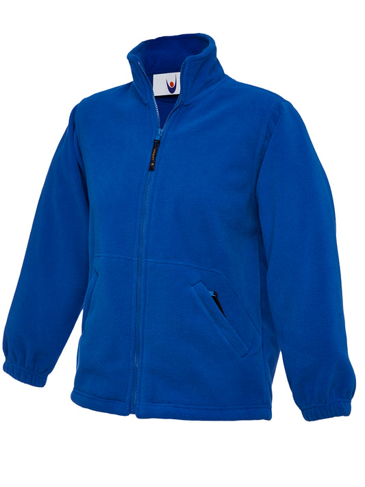 Royal Microfleece with Clenchwarton Embroidered Logo