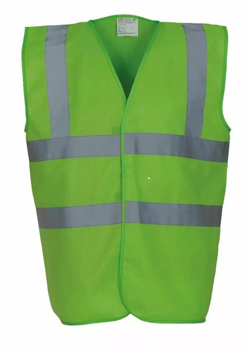 Hi-Vis Lime Green Vest