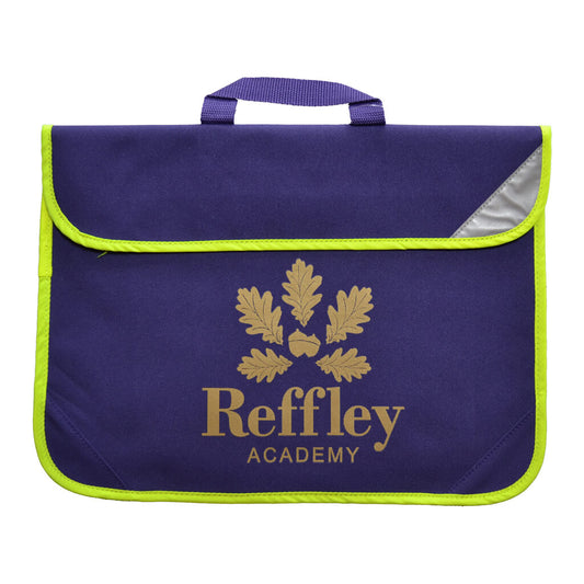 Coloured Book Bag with Reffley Printed Logo