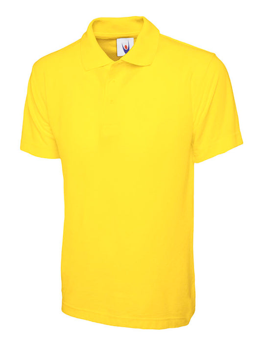 Yellow PE Polo Shirt with Southery Embroidered Logo